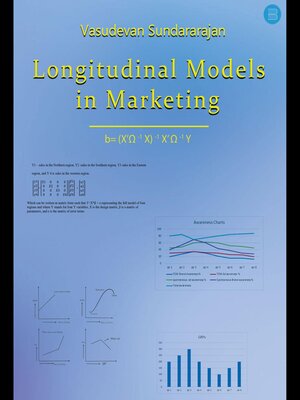 cover image of Longitudinal Models in Marketing